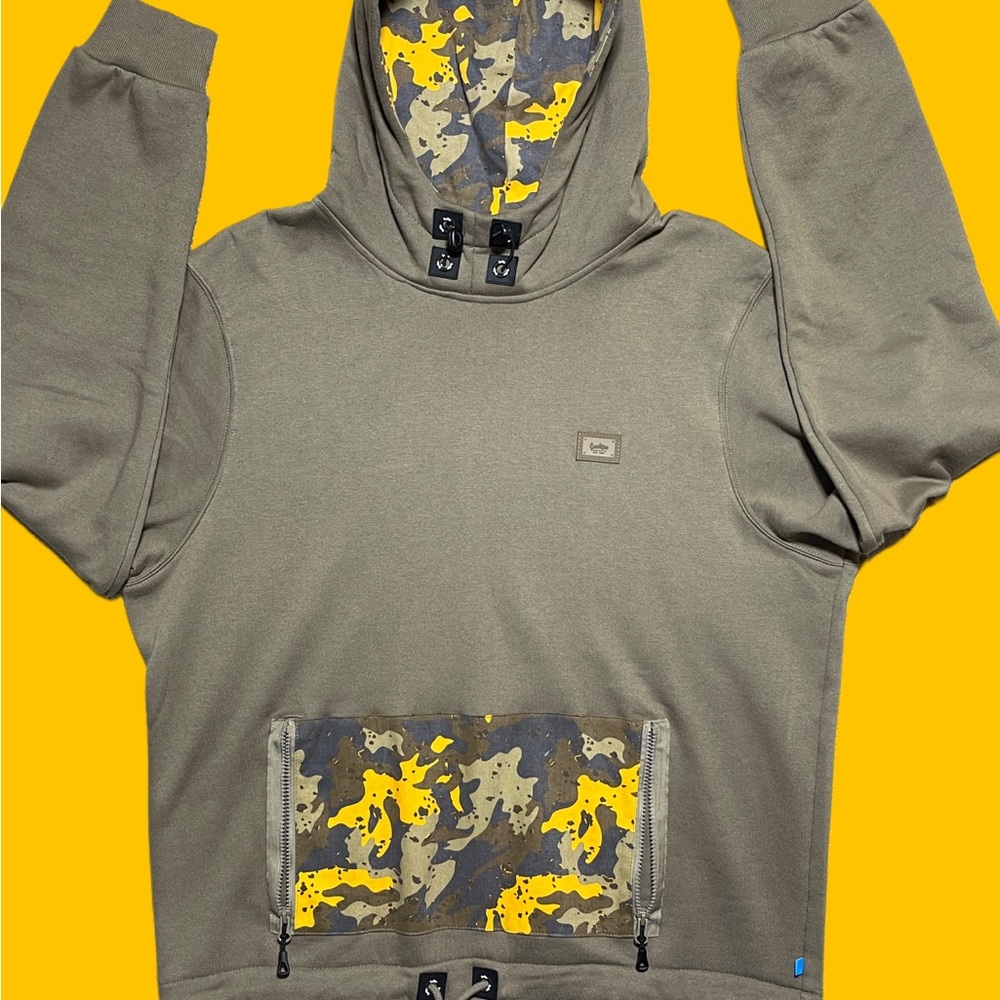 COOKIES Yellow Camo & Stone Hoodie